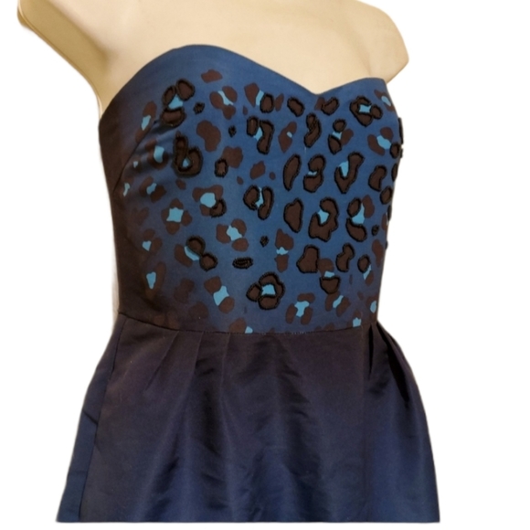 Silence + Noise Anthro Ombre Leopard Dress NWT - Picture 3 of 5